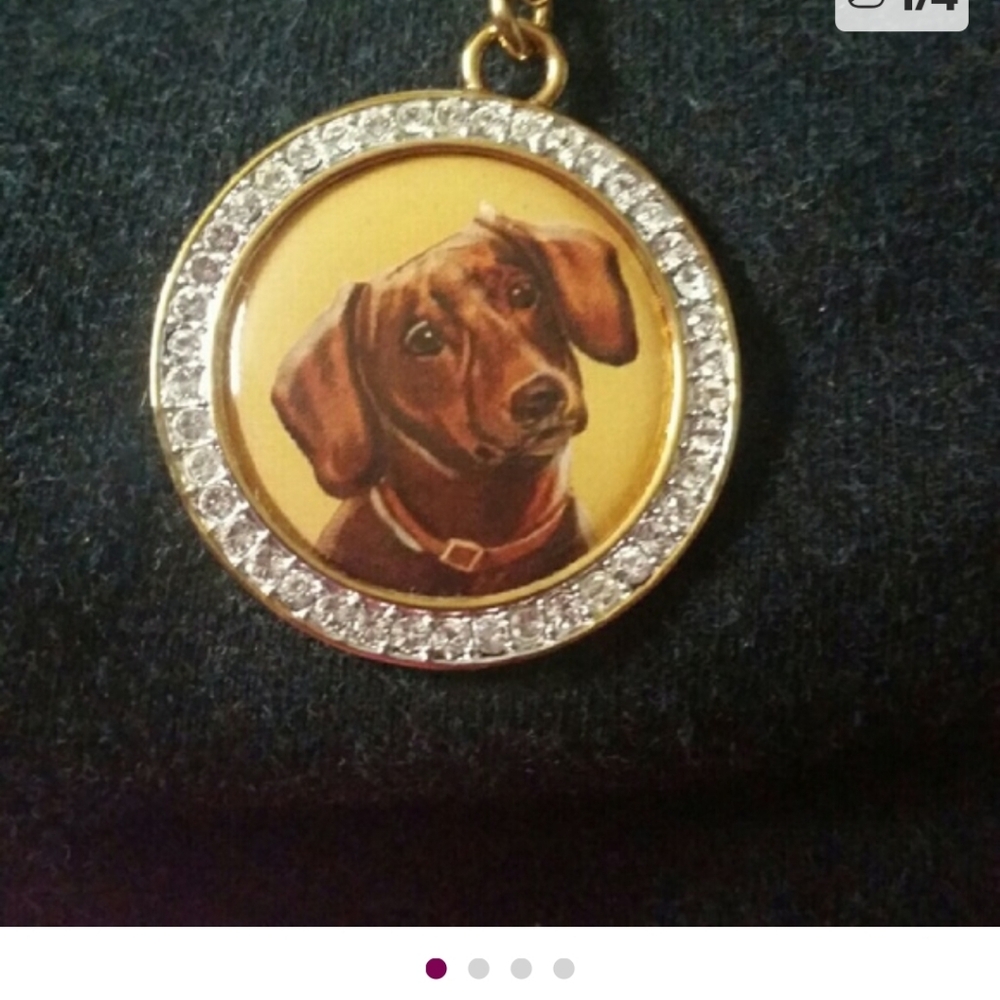A DACHSHUND IS A FRIEND FUR-EVER PENDANT/Sale - Picture 5 of 5